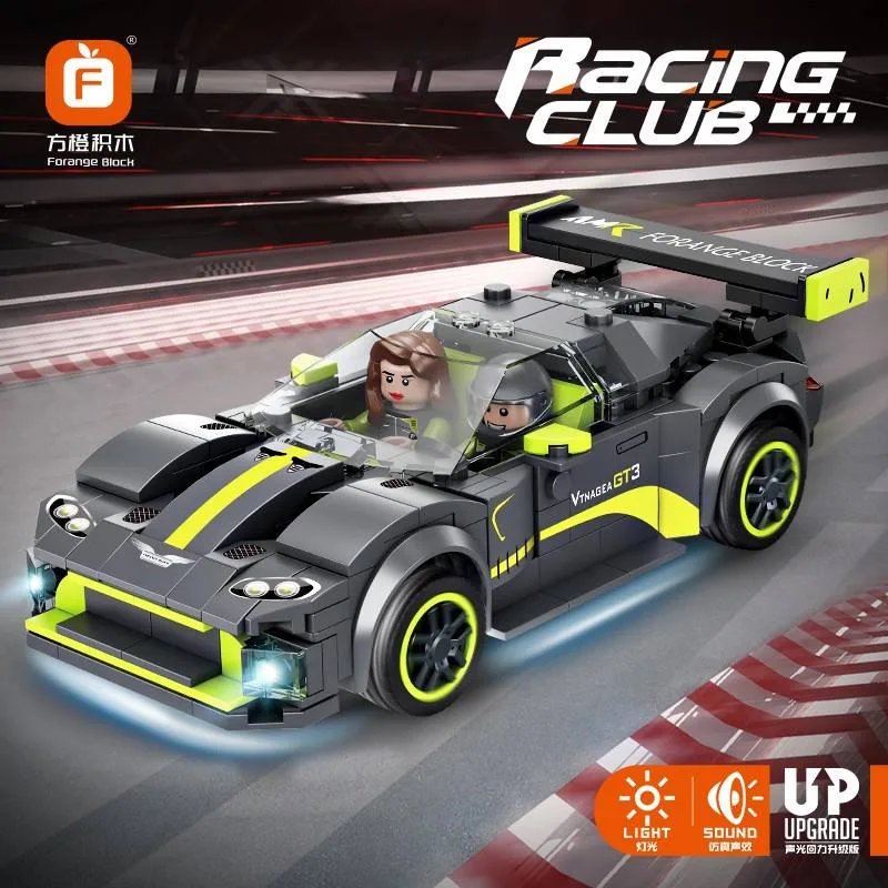 Forange Voiture de course grise (FOR-FC1616) - prix | Brick Broker