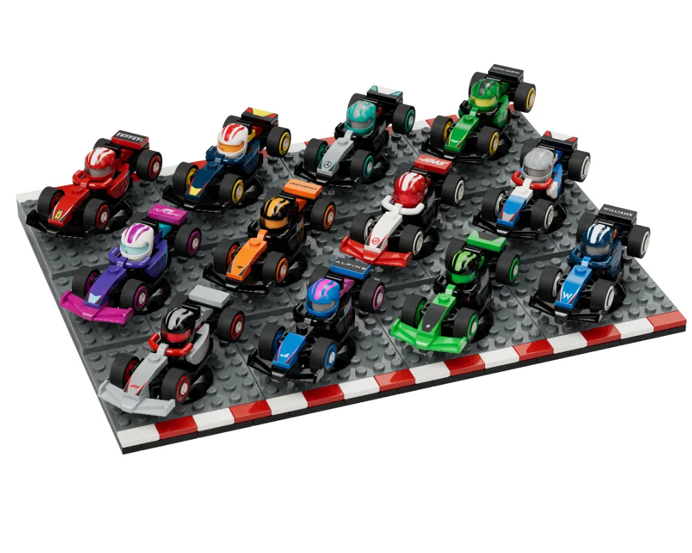 LEGO Podium d'Exposition pour Voitures de Course de Collection F1 (EG00157-1) - prix | Brick Broker