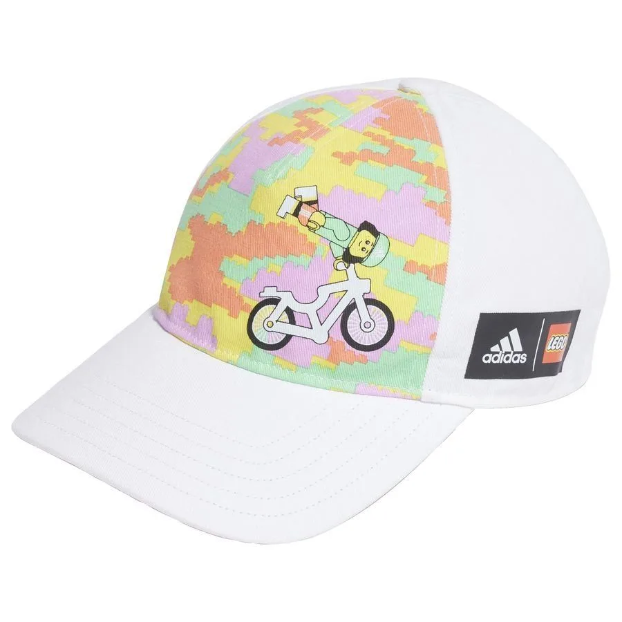 Casquette de vélo blanche adidas x LEGO Play (HT6364-1) - prix | Brick Broker