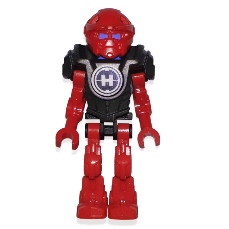 Furno in Pearl Dark Gray Armor, Blue Head — minifigurine LEGO | Brick Broker