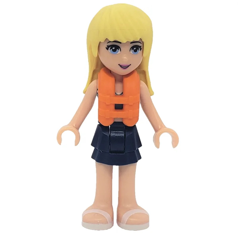 Stephanie - Dark Purple/Medium Blue Bikini, D… — minifigurine LEGO | Brick Broker