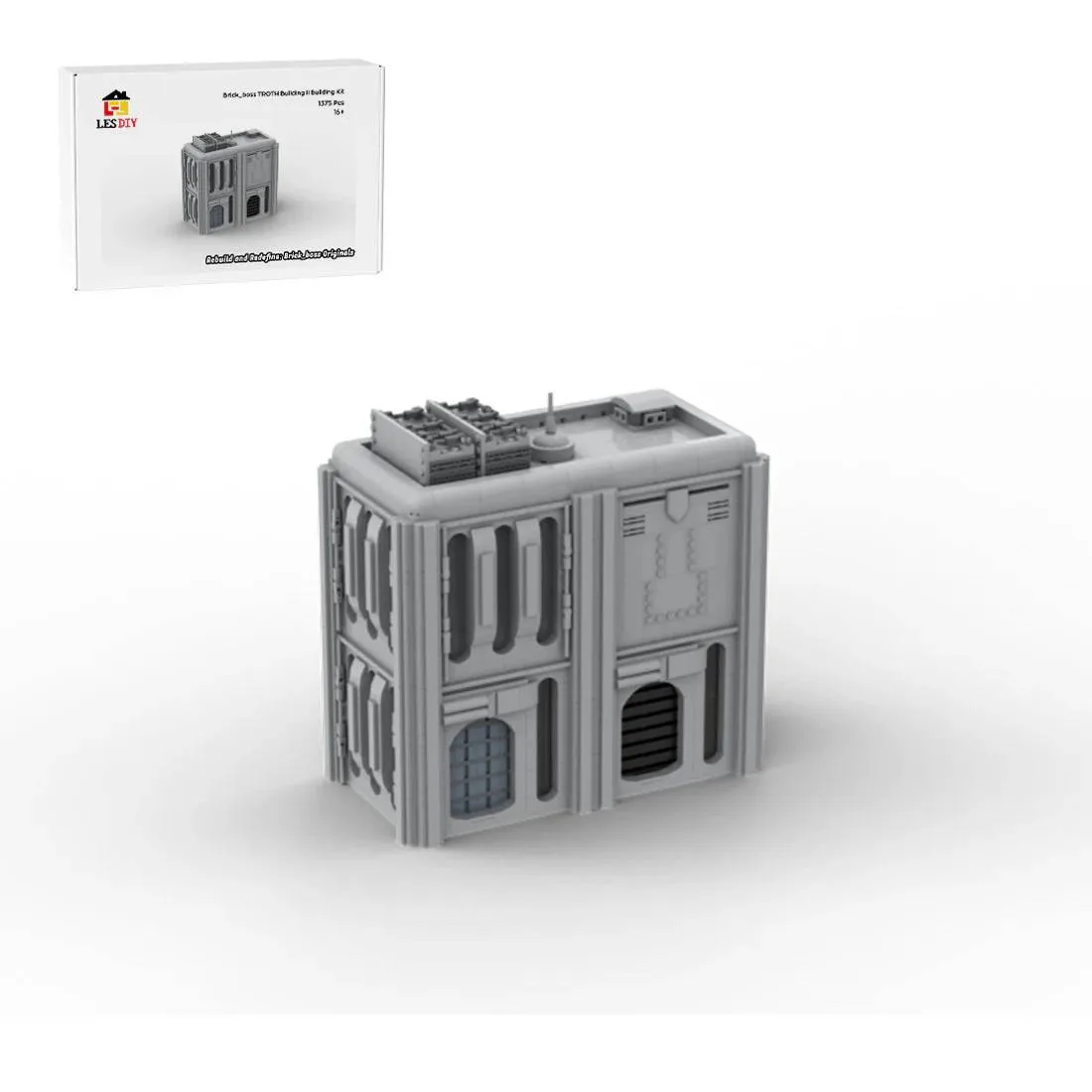 LesDiy Avant-poste de science-fiction Modulaire II (LESDIY-3695076) - prix | Brick Broker
