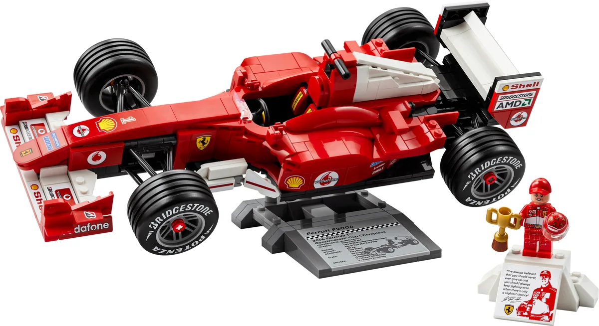 LEGO 11375 Ferrari F2004 et Michael Schumacher - prix | Brick Broker