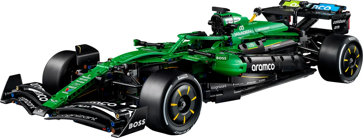 LEGO 42240 Voiture de F1 Aston Martin Aramco AMR25 - prix | Brick Broker