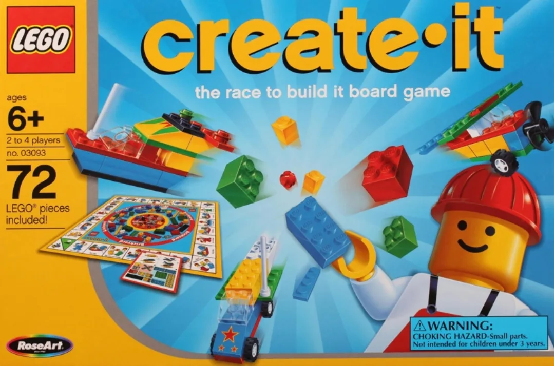 LEGO 03093 Le jeu de société La Course pour le Construire - prix | Brick Broker