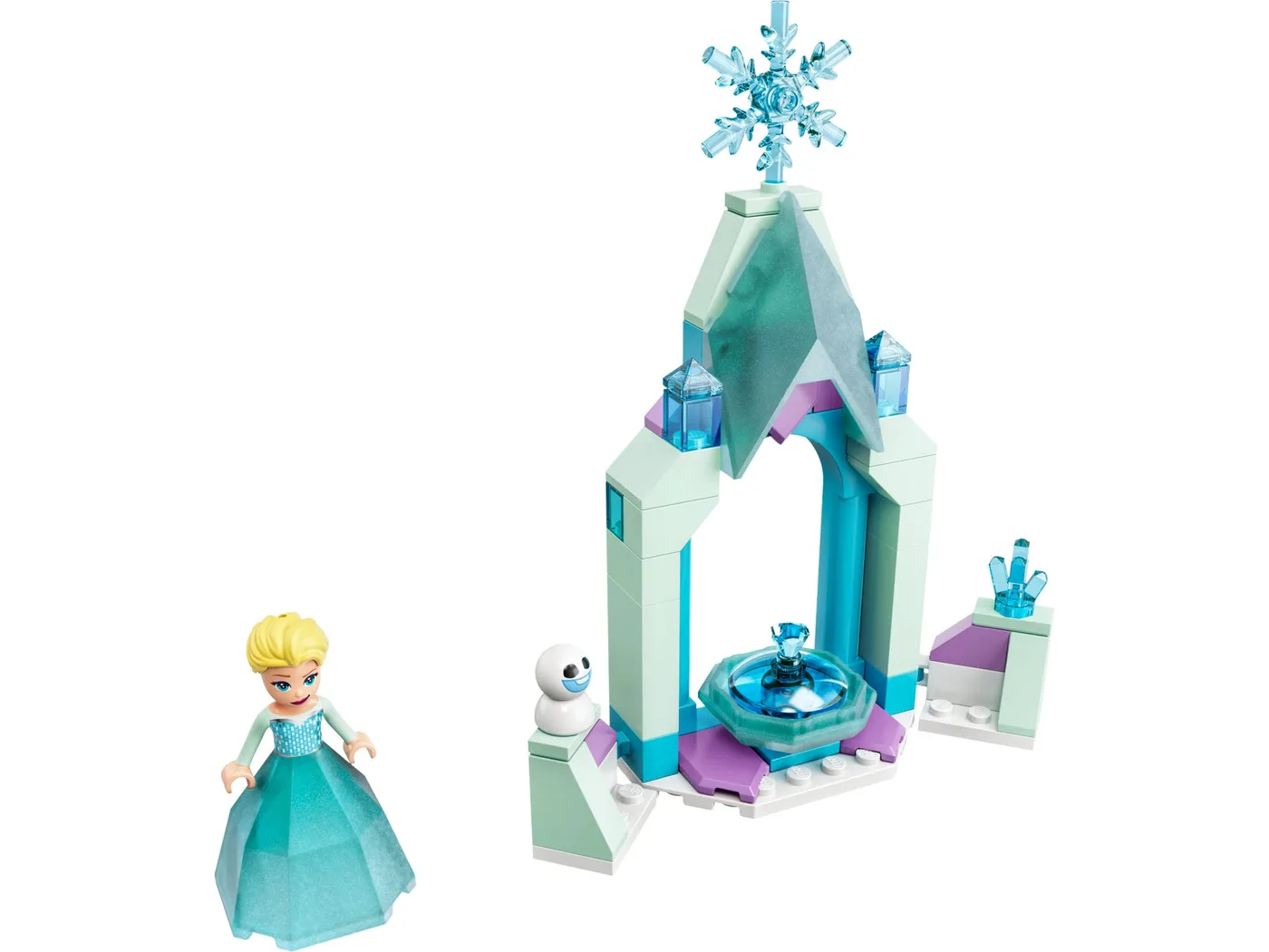 LEGO 43199 La cour du château d'Elsa - prix | Brick Broker
