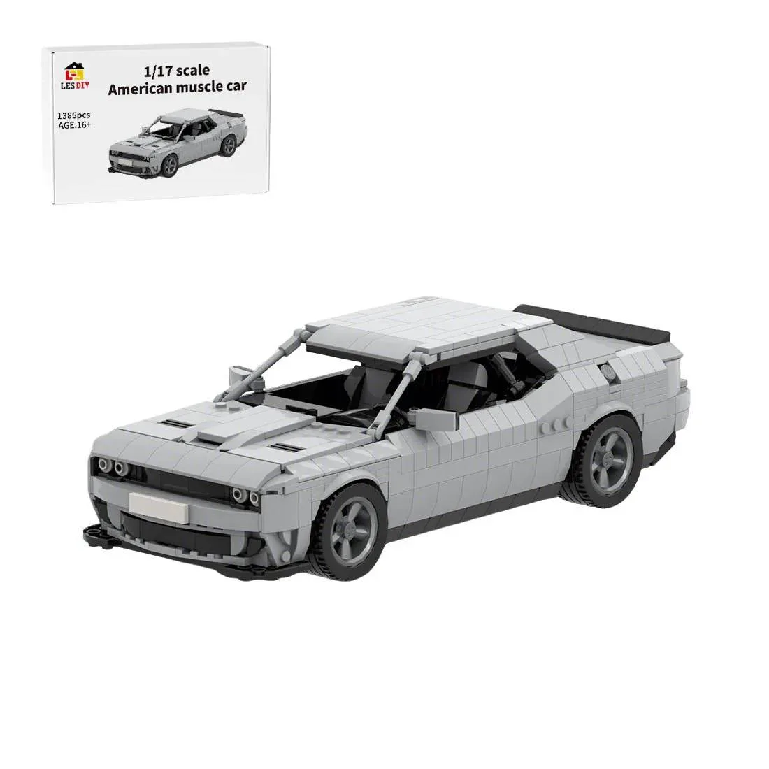 LesDiy Challenger Hellcat (LESDIY-3660884) - prix | Brick Broker