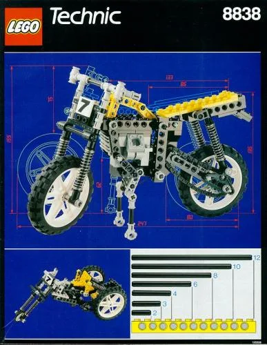 LEGO 8838 Moto Tout-Terrain Shock Cycle - prix | Brick Broker