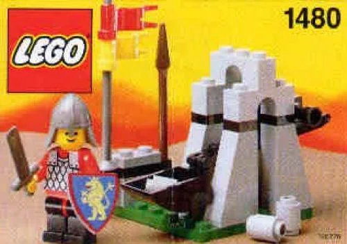 LEGO 1480 La catapulte du roi - prix et où acheter | Brick Broker