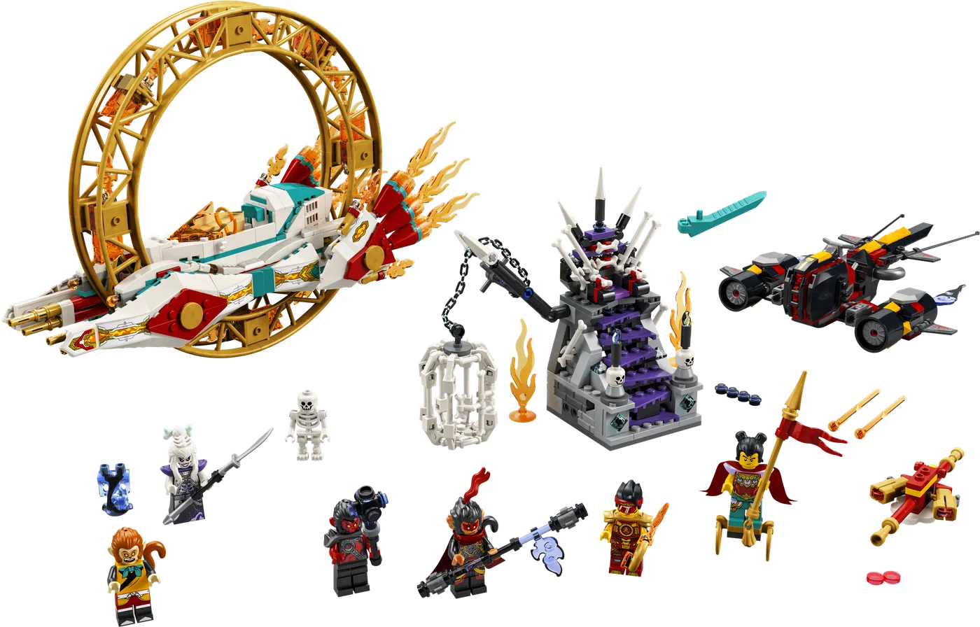 LEGO 80034 L'Anneau de feu de Nezha - prix | Brick Broker
