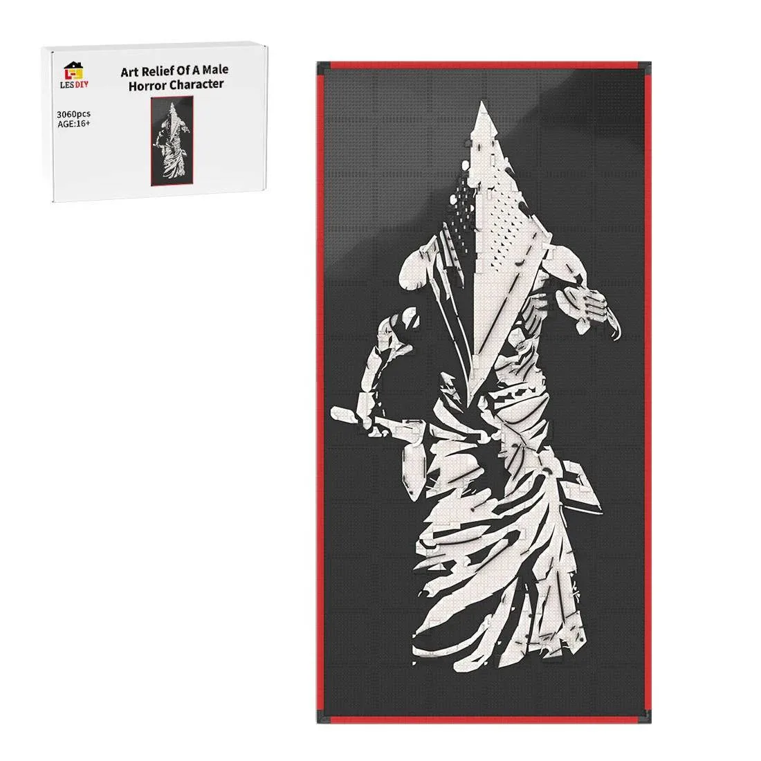 LesDiy Relief artistique d'un personnage masculin d'horreur (LESDIY-3675419) - prix | Brick Broker