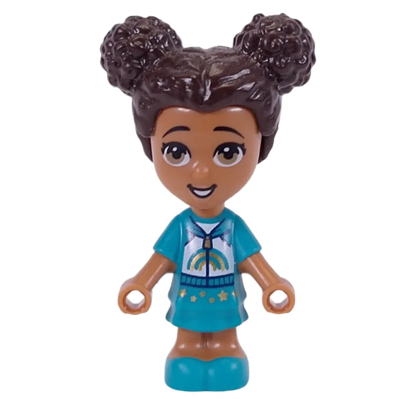 Liz - Microdoll, Dark Turquoise Outfit, Dark… — minifigurine LEGO | Brick Broker