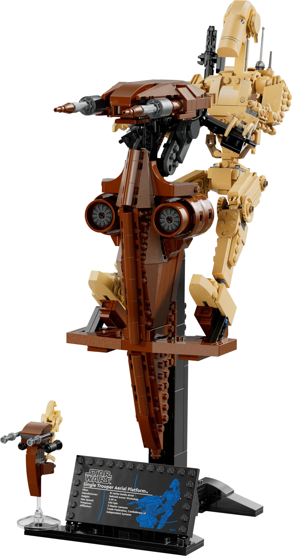 LEGO 75428 Droïde de Combat avec STAP - prix | Brick Broker