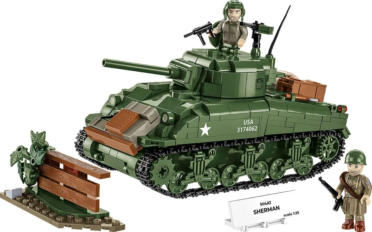 COBI M4A1 Sherman (COBI-3126) - prix et où acheter | Brick Broker
