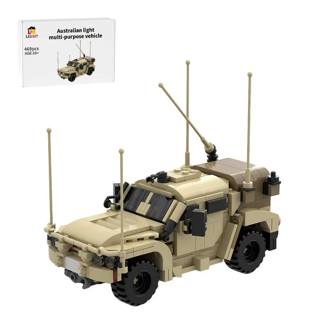 LesDiy Thales Hawkei - Véhicule utilitaire léger multirôle australien (LESDIY-3674766) - prix | Brick Broker
