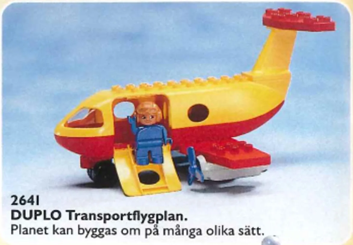 LEGO 2641 Avion Jumbo - prix et où acheter | Brick Broker