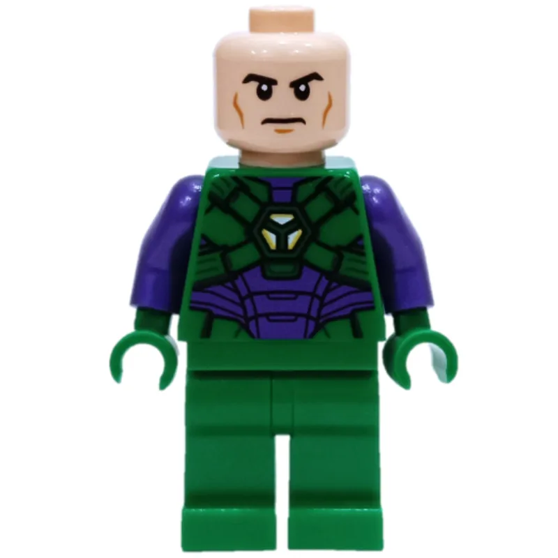 Lex Luthor in Green and Dark Purple Armor — minifigurine LEGO | Brick Broker
