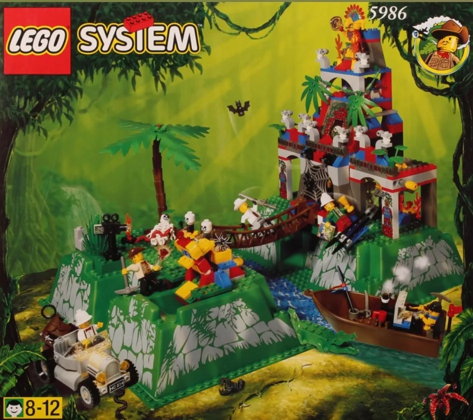 LEGO 5986 Ruines anciennes de l'Amazonie - prix | Brick Broker