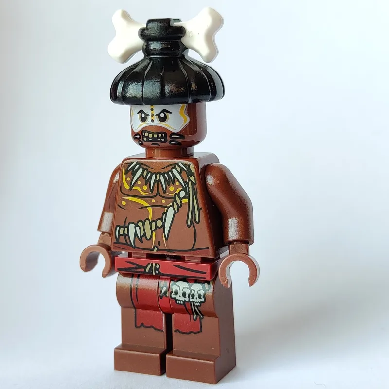 Cannibal with White Face Make-up — dans quels sets LEGO ? (fig-005790) | Brick Broker