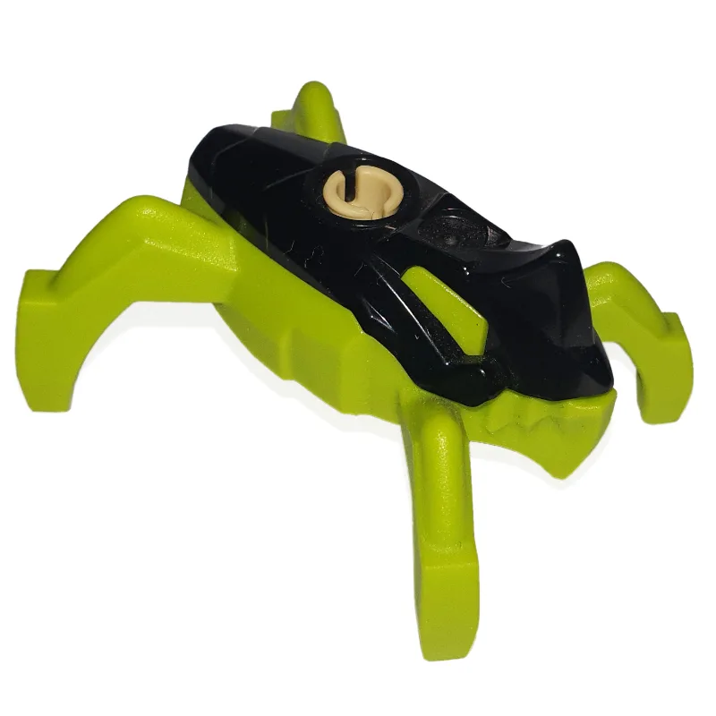 Hero Factory Jumper, Black Top, Lime Base — minifigurine LEGO | Brick Broker
