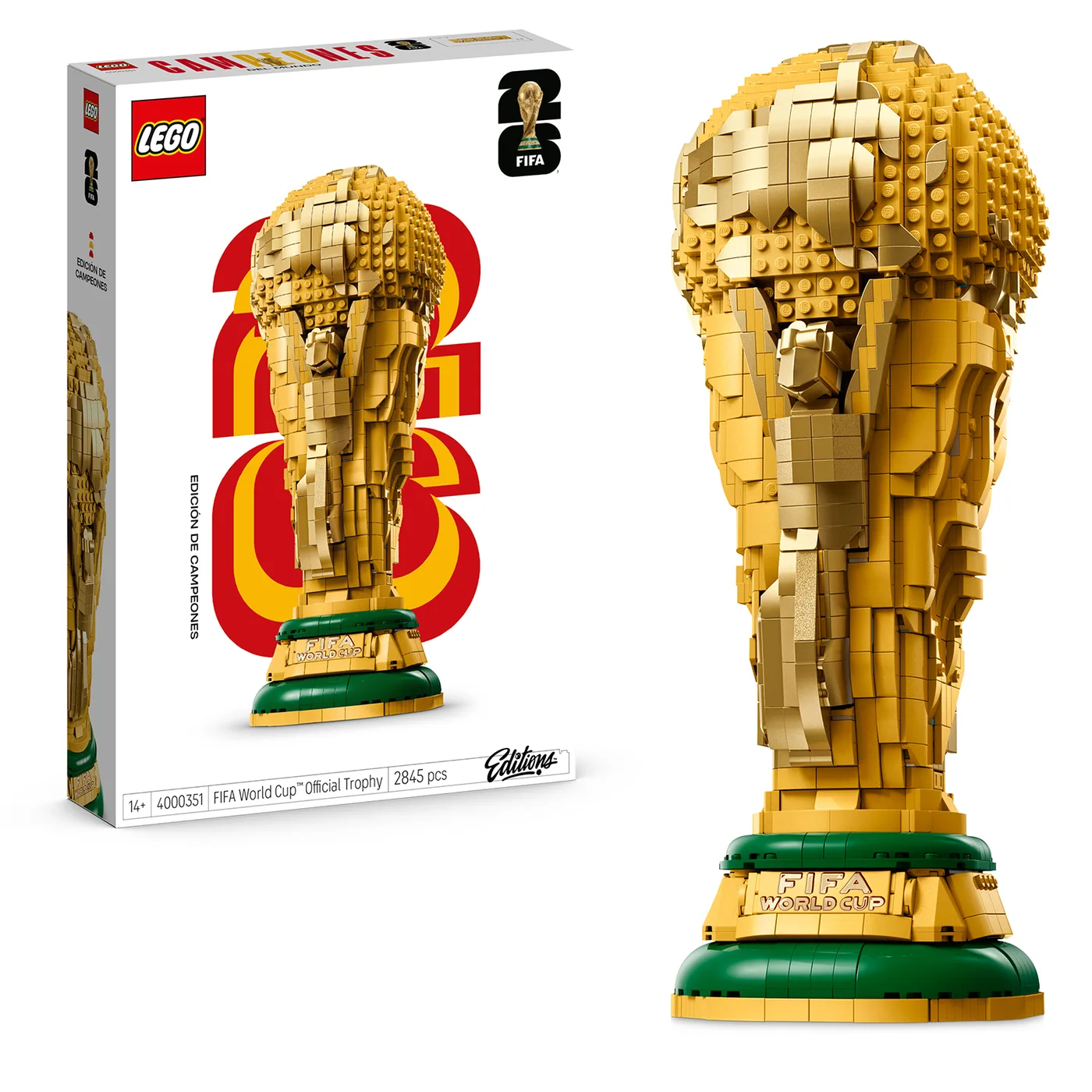 Nouveau set LEGO exclusif : la Coupe du Monde 2026 célébrée en Espagne | Brick Broker