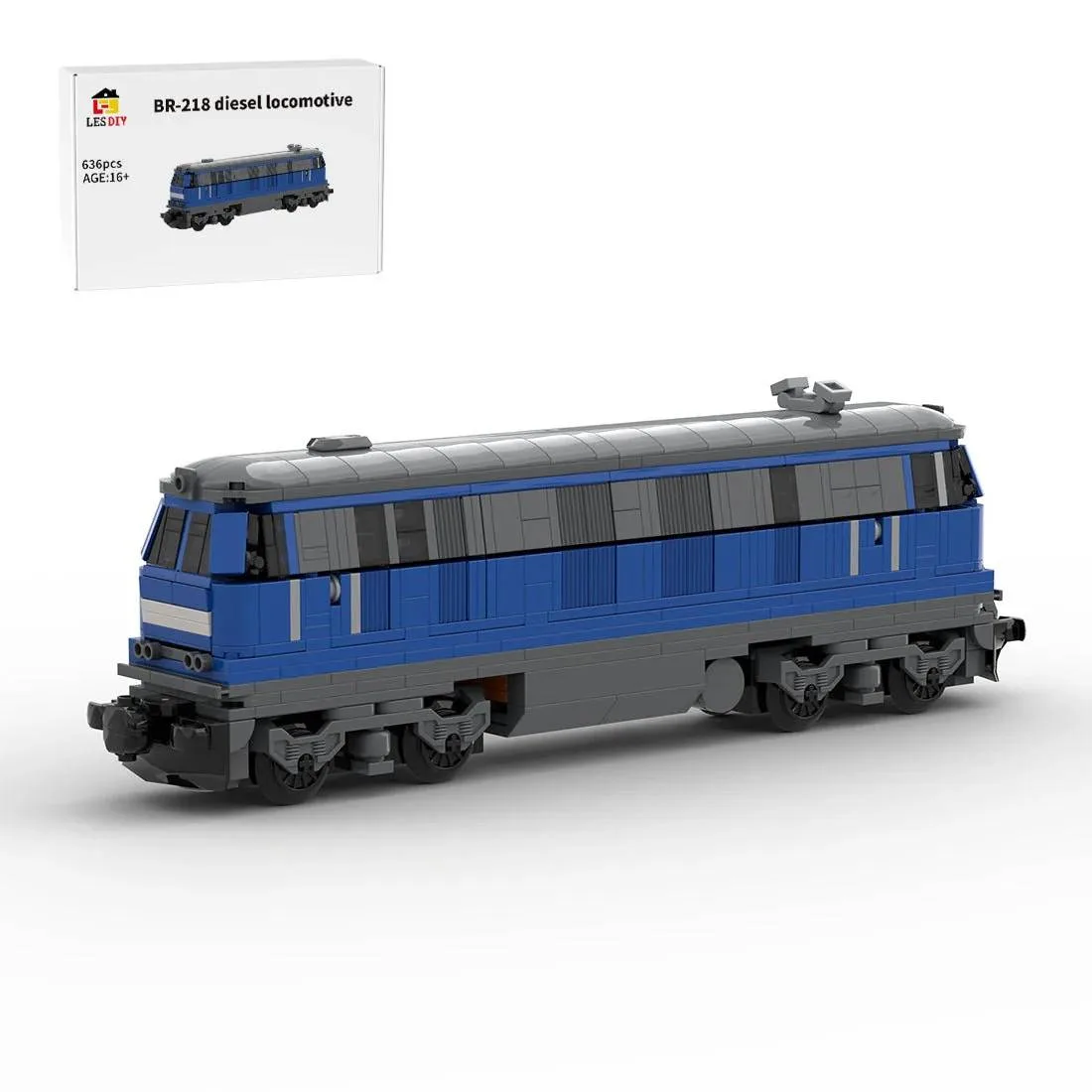 LesDiy Locomotive diesel allemande BR-218 (LESDIY-3682016) - prix | Brick Broker