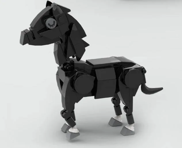 BRIXIES Cheval Farmbuddies noir (BRIXIES-222.221) - prix | Brick Broker