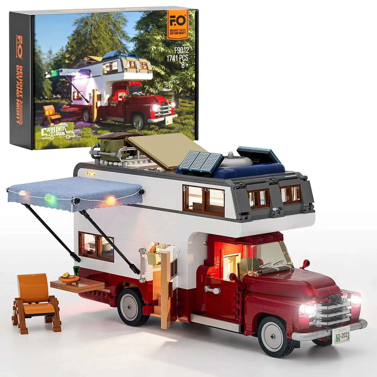 Lumibricks Camping-car (LUMI-F9012) - prix | Brick Broker