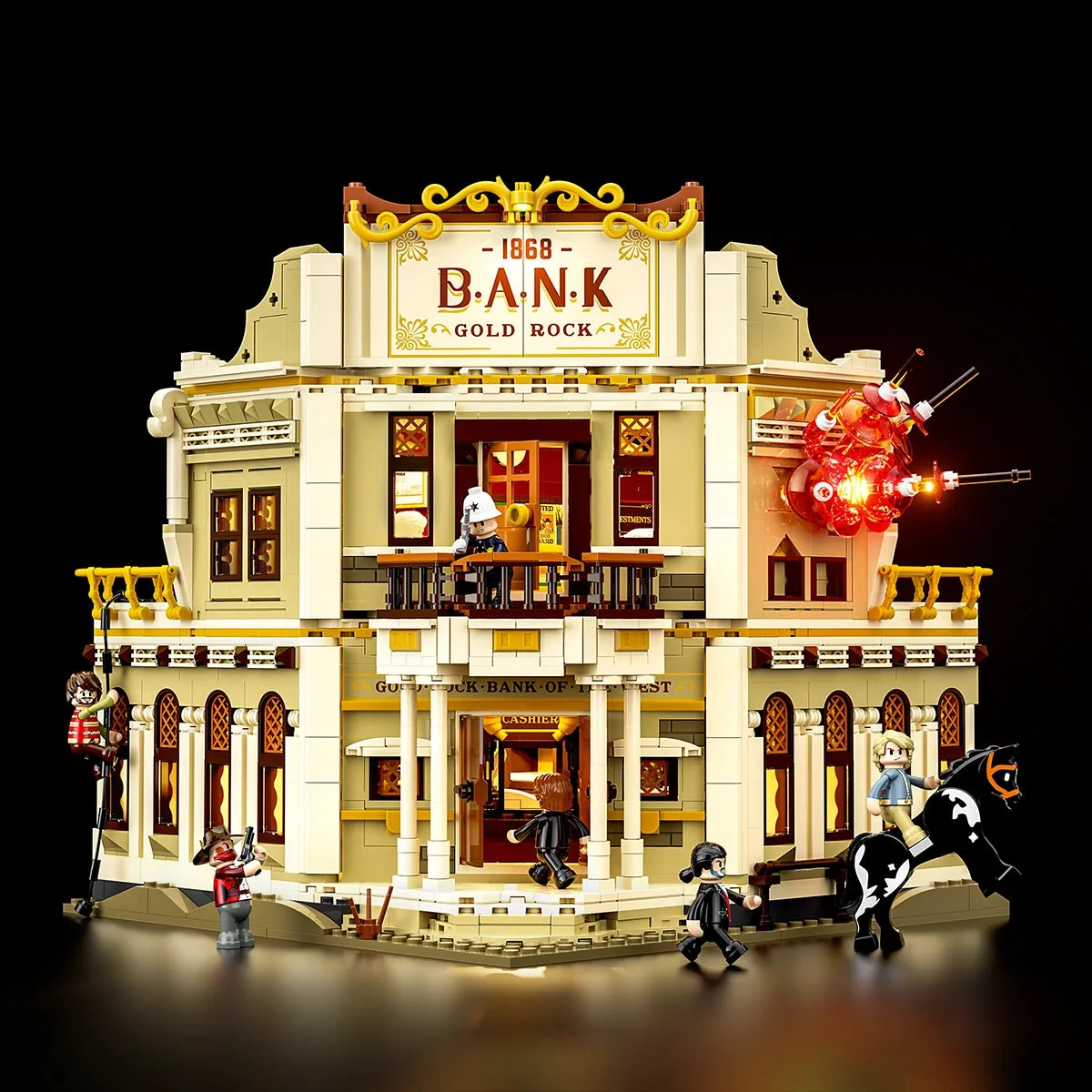 Lumibricks Braquage de la banque de l'Ouest (LUMI-14013) - prix | Brick Broker