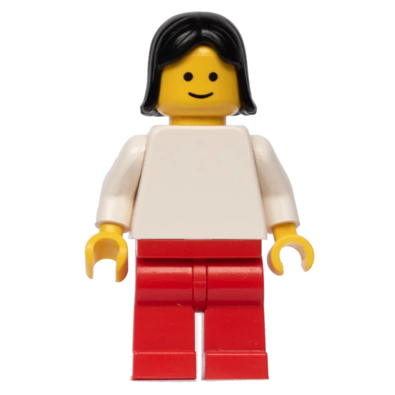 Woman - White Torso, Red Legs — dans quels sets LEGO ? (fig-004388) | Brick Broker
