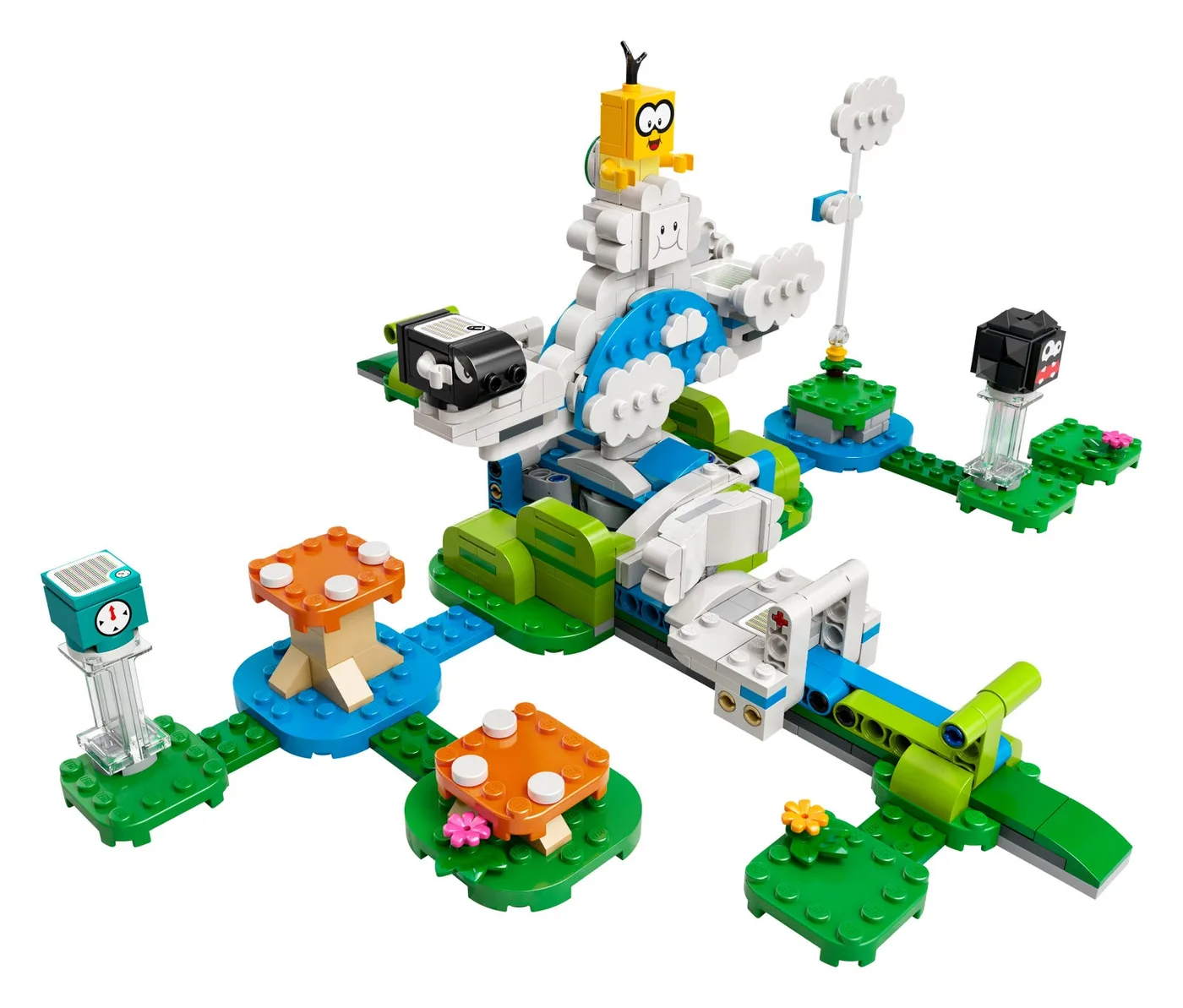 LEGO 71389 Ensemble d’extension Le monde aérien de Lakitu - prix | Brick Broker