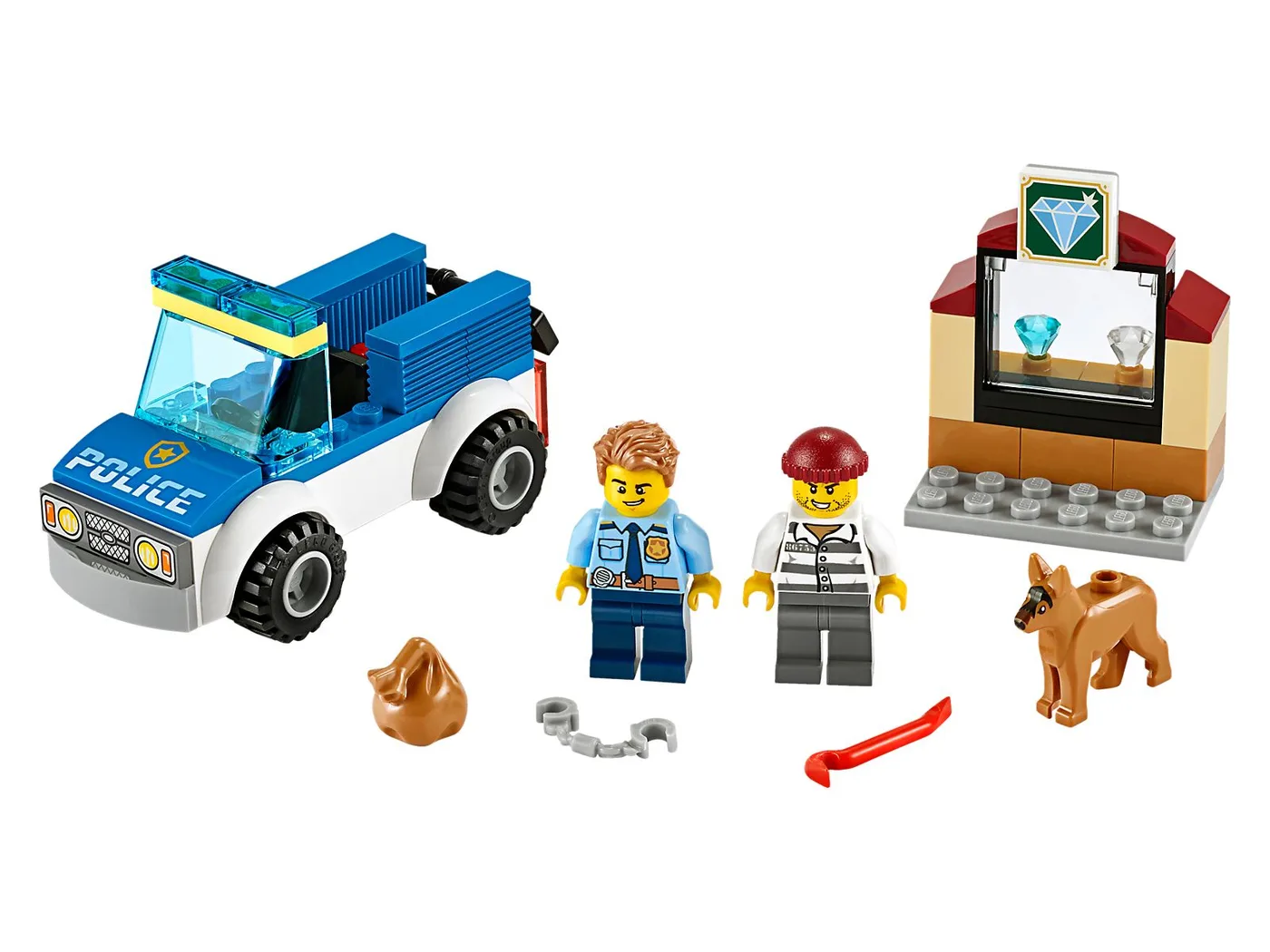 LEGO 60241 Unité Canine de la Police - prix | Brick Broker