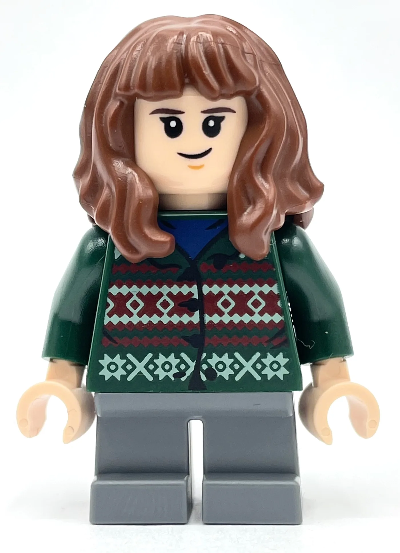 Hermione Granger, Dark Green Sweater, Short D… — minifigurine LEGO | Brick Broker