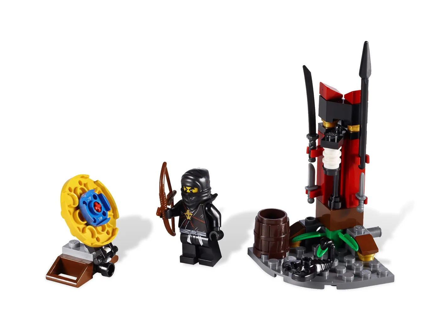 LEGO 2516 Avant-poste d'Entraînement Ninja - prix | Brick Broker