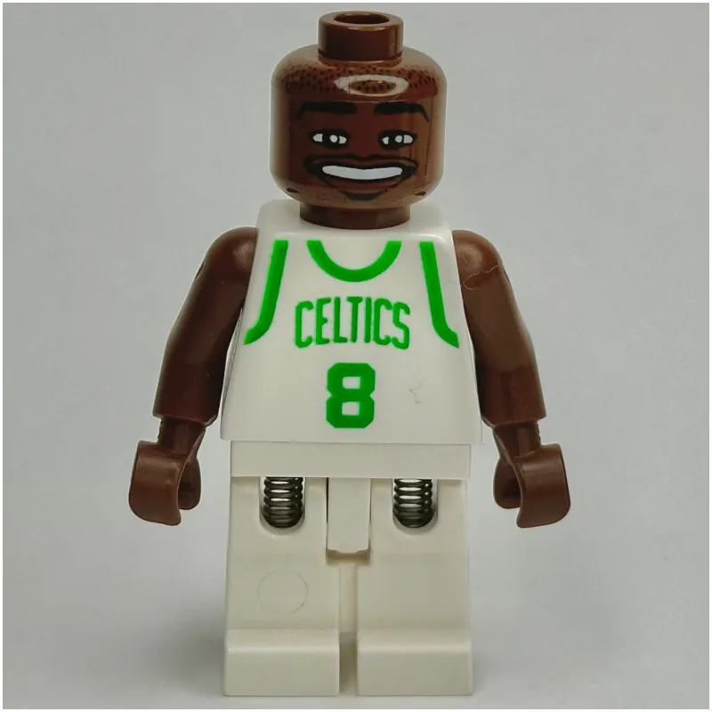 Antoine Walker, Boston Celtics #8, White — minifigurine LEGO | Brick Broker