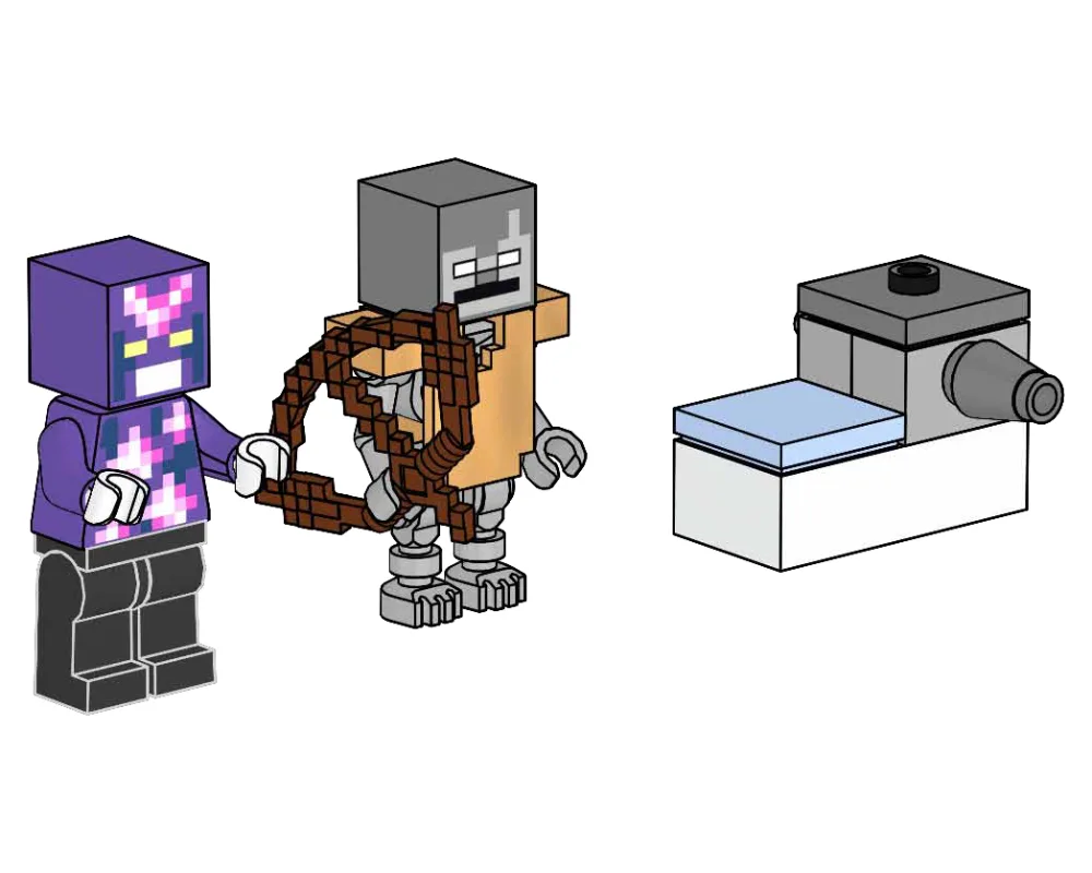 LEGO 662401 Chevalier de cristal, errant et pistolet - prix | Brick Broker