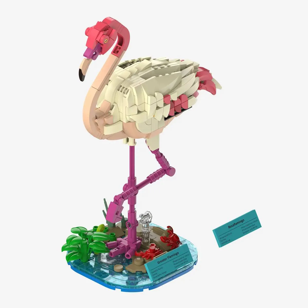 BlueBrixx Flamant Rose (BB-108692) - prix | Brick Broker
