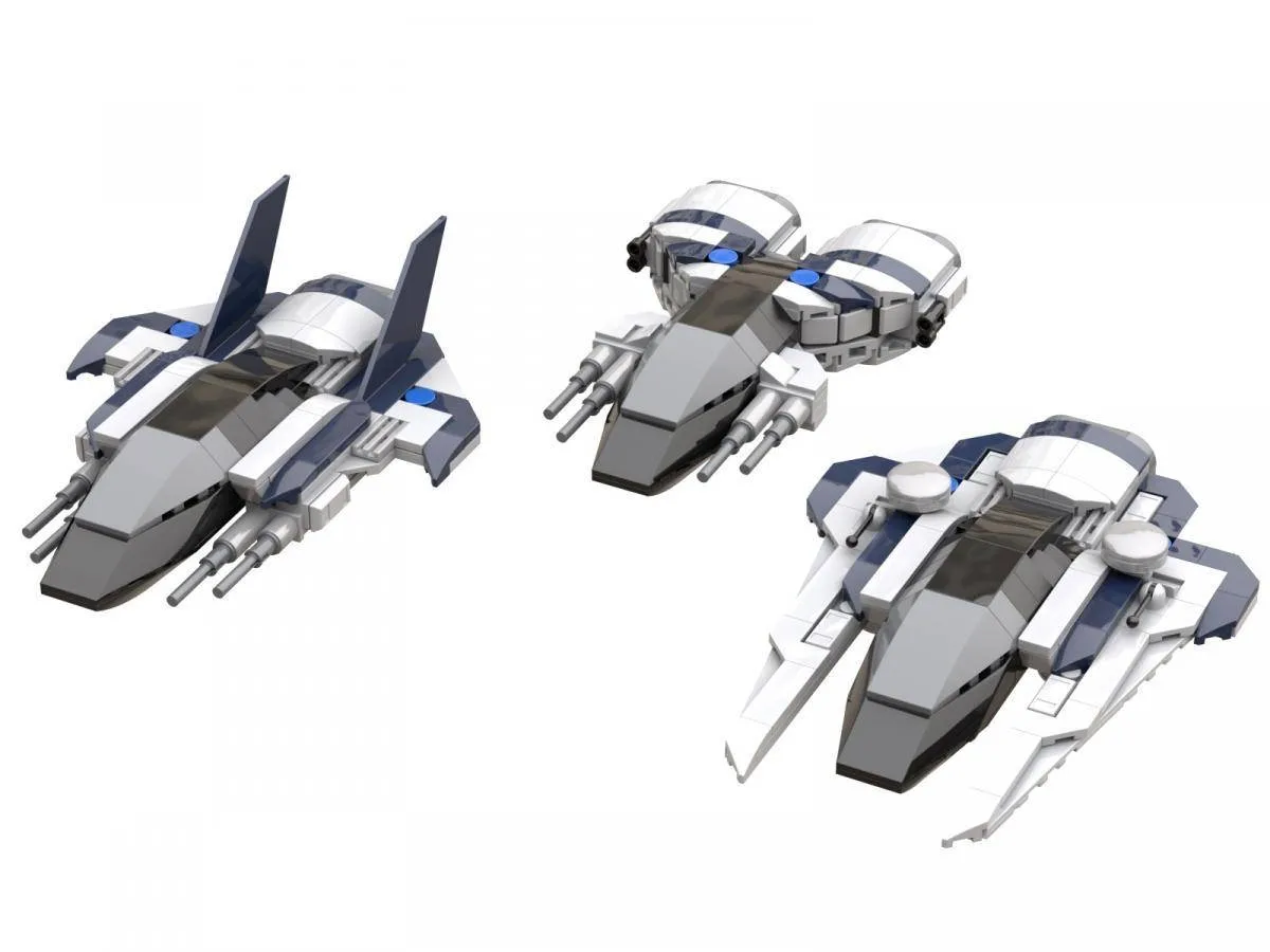 BlueBrixx Colonie quantique - Escadron de jets "Spectre" (BB-105173) - prix | Brick Broker