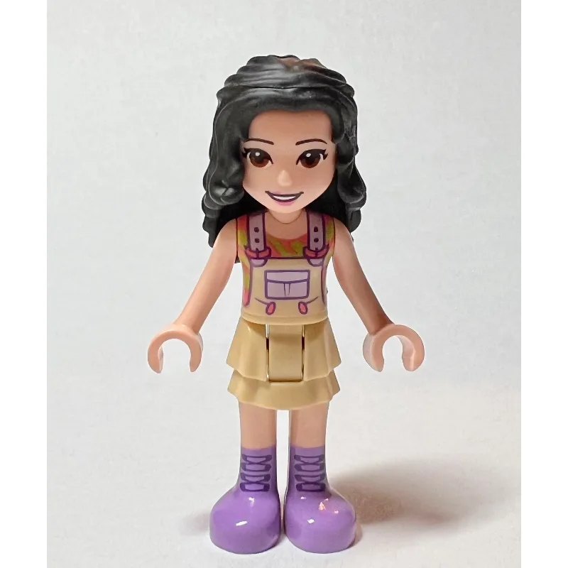 Emma - Tan Overall, Black Hair — dans quels sets LEGO ? (fig-008908) | Brick Broker