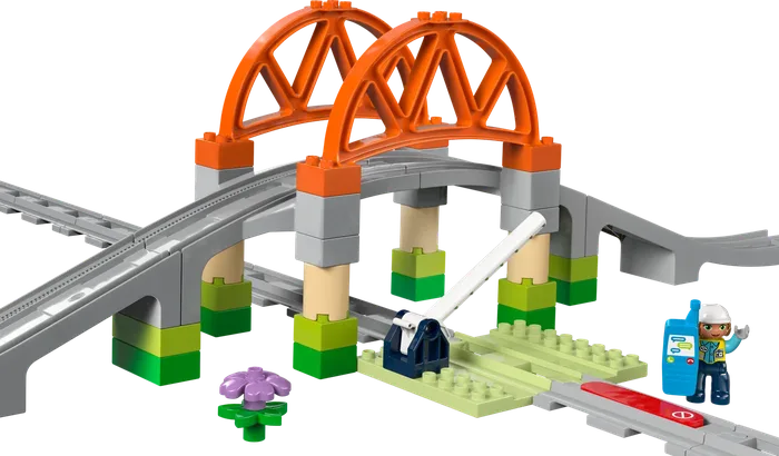 LEGO 10426 Pont et rails d'extension pour train - prix | Brick Broker