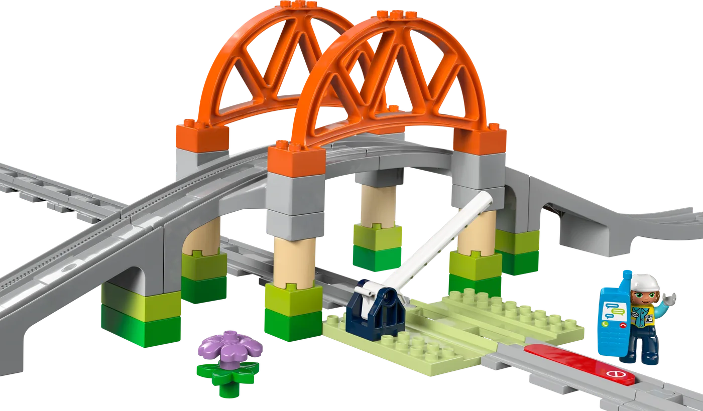 LEGO 10426 Pont et rails d'extension pour train - prix | Brick Broker