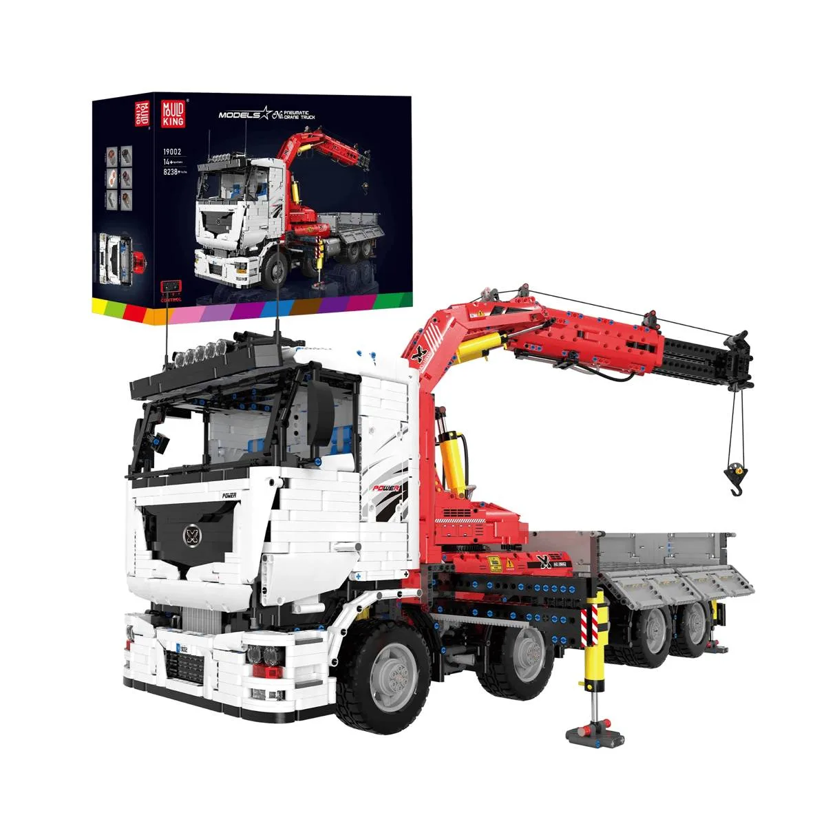 Mould King Camion grue pneumatique (MOU-19002) - prix | Brick Broker