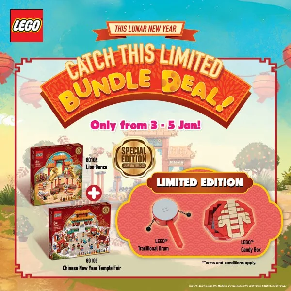 LEGO Lot du Nouvel An Lunaire (LUNARNEWYEAR-1) - prix | Brick Broker