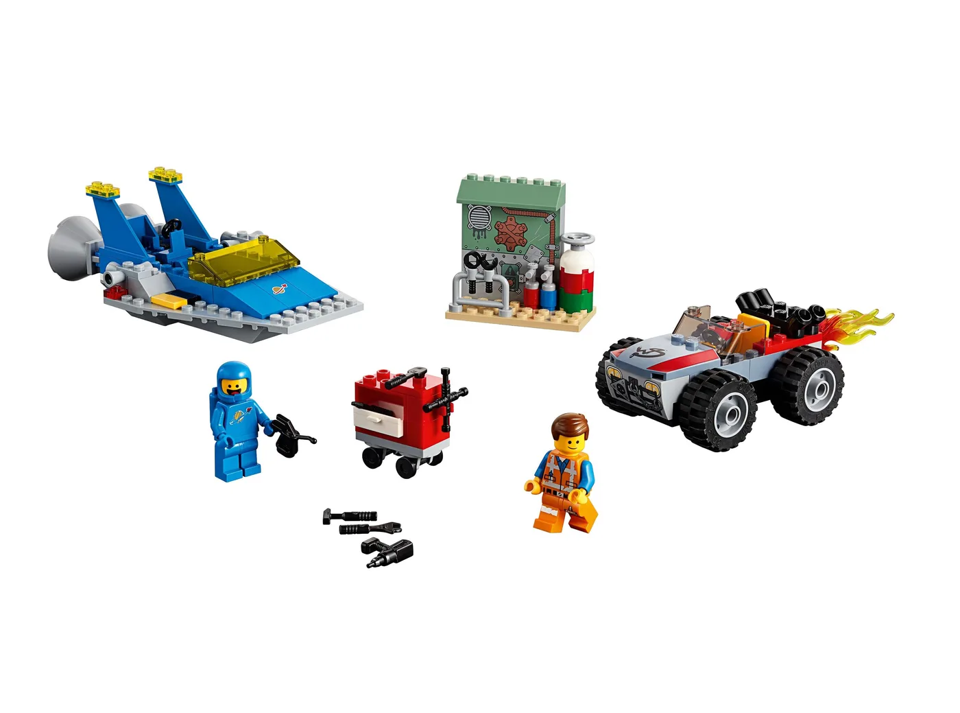 LEGO 70821 L'atelier « Bricolage et Réparation » d'Emmet et Benny ! - prix | Brick Broker