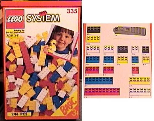 LEGO 335 Ensemble de Construction Basique - prix | Brick Broker