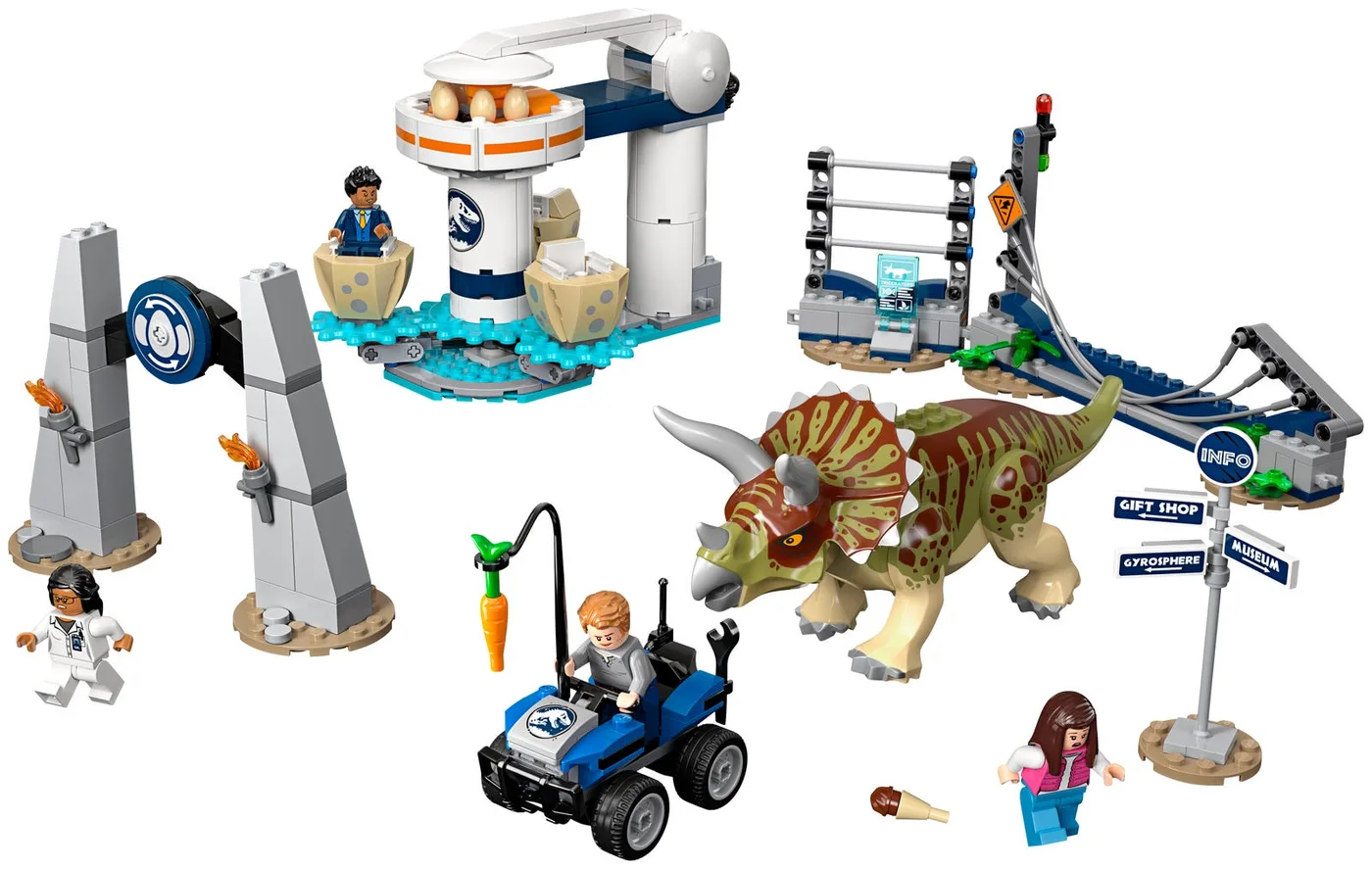 LEGO 75937 La fuite du Tricératops - prix | Brick Broker