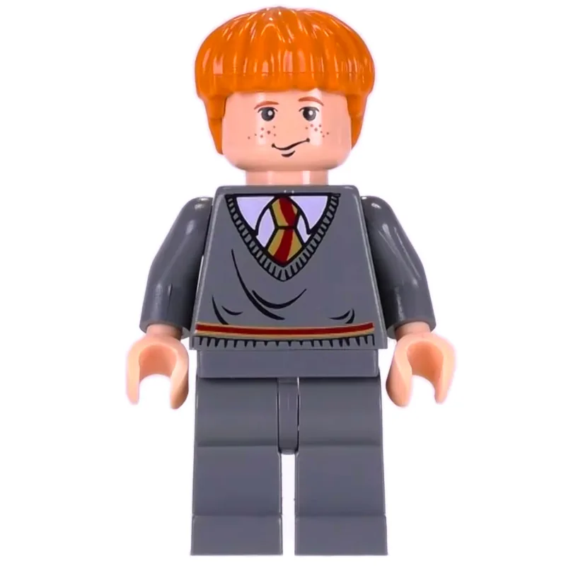 Ron Weasley, Gryffindor Sweater (Single Sided… — minifigurine LEGO | Brick Broker