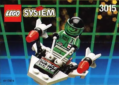 LEGO 3015 Voiture de police spatiale - prix | Brick Broker
