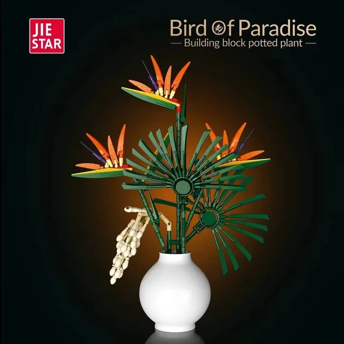 JIESTAR L'Oiseau de Paradis (JS-JJ9268) - prix | Brick Broker