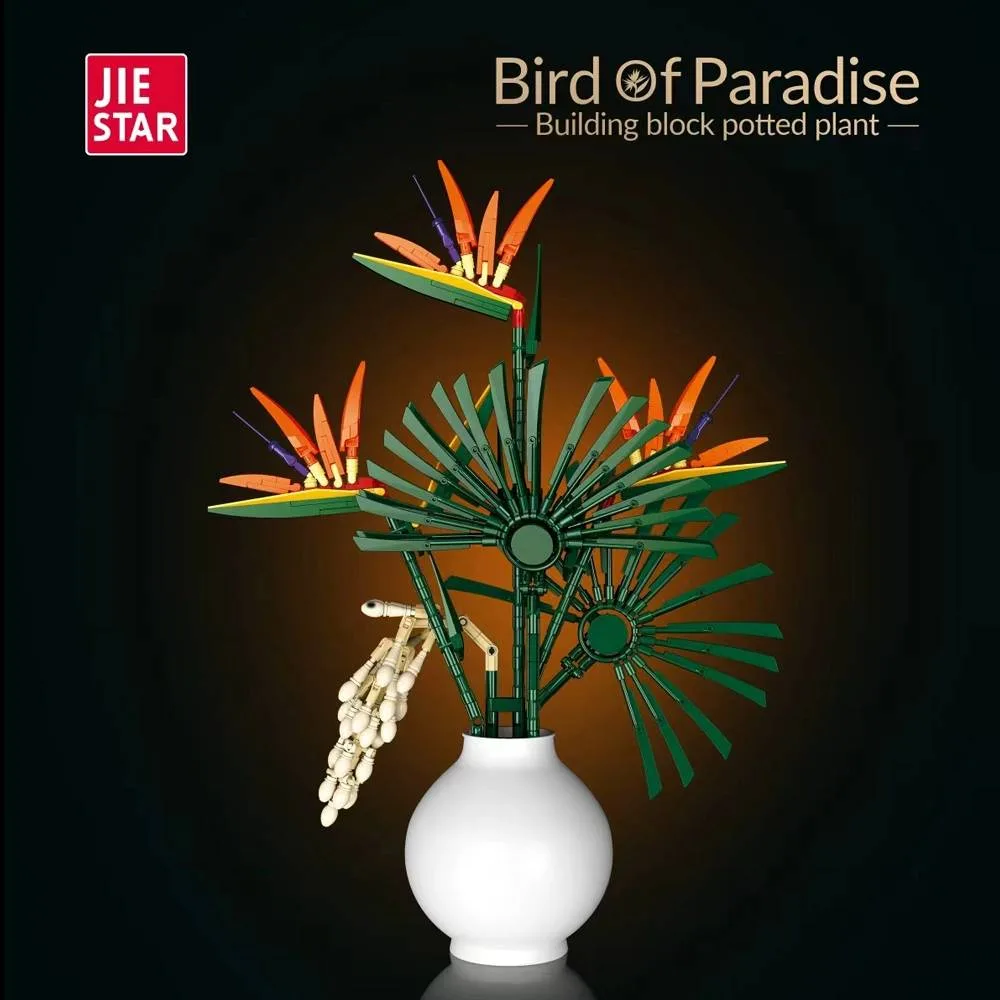 JIESTAR L'Oiseau de Paradis (JS-JJ9268) - prix | Brick Broker